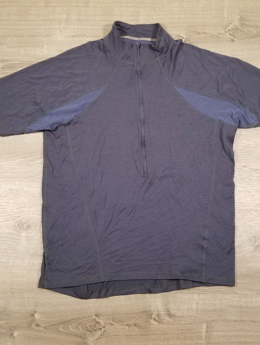 Endura Baa Baa Merino Tech Quarter Zip Baselayer Cycling Jersey Shirt Size XXL